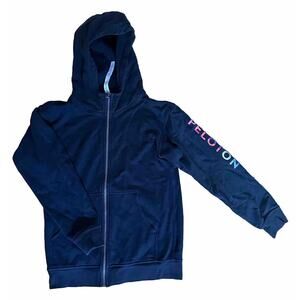 Lululemon x Peloton Hoodie Women’s 6 All Yours Full Zip Black Terry Sweater